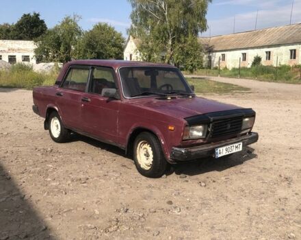 Красный ВАЗ 2107, объемом двигателя 1.5 л и пробегом 1000 тыс. км за 514 $, фото 1 на Automoto.ua