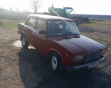 Красный ВАЗ 2107, объемом двигателя 0 л и пробегом 60 тыс. км за 452 $, фото 1 на Automoto.ua