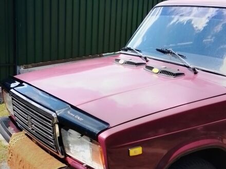 Красный ВАЗ 2107, объемом двигателя 1.5 л и пробегом 90 тыс. км за 1300 $, фото 1 на Automoto.ua