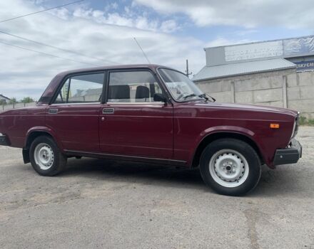 Красный ВАЗ 2107, объемом двигателя 1.5 л и пробегом 78 тыс. км за 2150 $, фото 1 на Automoto.ua