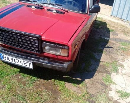 Червоний ВАЗ 2107, об'ємом двигуна 1.6 л та пробігом 17 тис. км за 629 $, фото 1 на Automoto.ua