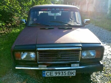 Червоний ВАЗ 2107, об'ємом двигуна 1.45 л та пробігом 100 тис. км за 900 $, фото 1 на Automoto.ua