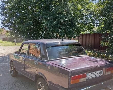 Красный ВАЗ 2107, объемом двигателя 5 л и пробегом 80 тыс. км за 718 $, фото 1 на Automoto.ua