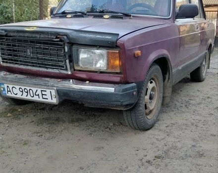 Красный ВАЗ 2107, объемом двигателя 1.5 л и пробегом 77 тыс. км за 805 $, фото 1 на Automoto.ua