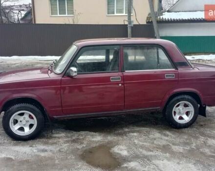 Красный ВАЗ 2107, объемом двигателя 1.45 л и пробегом 68 тыс. км за 950 $, фото 1 на Automoto.ua