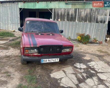 Червоний ВАЗ 2107, об'ємом двигуна 1.57 л та пробігом 17 тис. км за 663 $, фото 1 на Automoto.ua