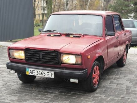 Червоний ВАЗ 2107, об'ємом двигуна 0 л та пробігом 222 тис. км за 350 $, фото 1 на Automoto.ua