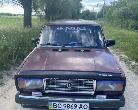 Красный ВАЗ 2107, объемом двигателя 1.5 л и пробегом 3 тыс. км за 450 $, фото 1 на Automoto.ua