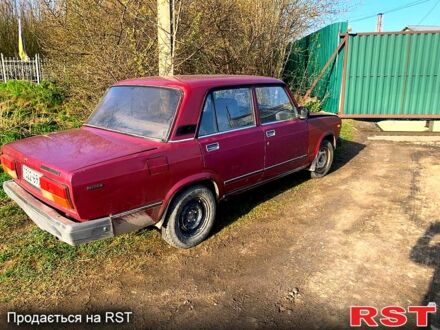 Красный ВАЗ 2107, объемом двигателя 1.5 л и пробегом 0 тыс. км за 450 $, фото 1 на Automoto.ua