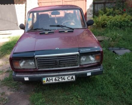 Красный ВАЗ 2107, объемом двигателя 0 л и пробегом 1 тыс. км за 600 $, фото 1 на Automoto.ua