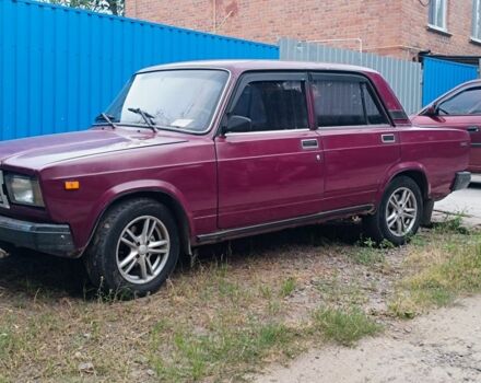 Красный ВАЗ 2107, объемом двигателя 1.5 л и пробегом 93 тыс. км за 961 $, фото 1 на Automoto.ua