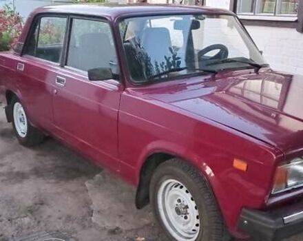 Красный ВАЗ 2107, объемом двигателя 1.5 л и пробегом 141 тыс. км за 1700 $, фото 1 на Automoto.ua