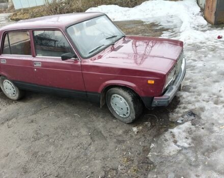 Красный ВАЗ 2107, объемом двигателя 0 л и пробегом 250 тыс. км за 650 $, фото 1 на Automoto.ua