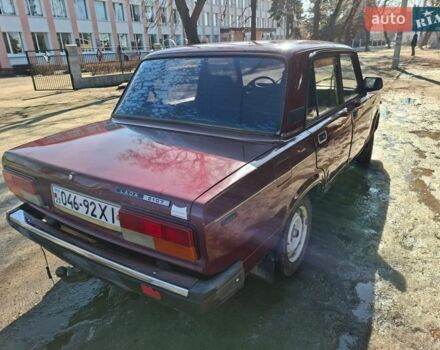 Червоний ВАЗ 2107, об'ємом двигуна 1.6 л та пробігом 130 тис. км за 650 $, фото 1 на Automoto.ua
