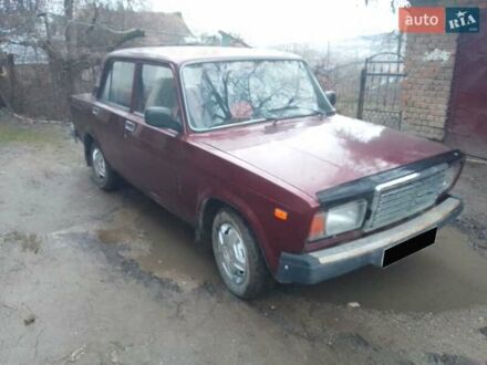 Червоний ВАЗ 2107, об'ємом двигуна 1.45 л та пробігом 230 тис. км за 800 $, фото 1 на Automoto.ua