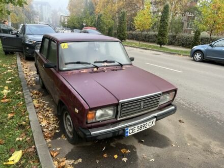 Красный ВАЗ 2107, объемом двигателя 1.5 л и пробегом 135 тыс. км за 1100 $, фото 1 на Automoto.ua