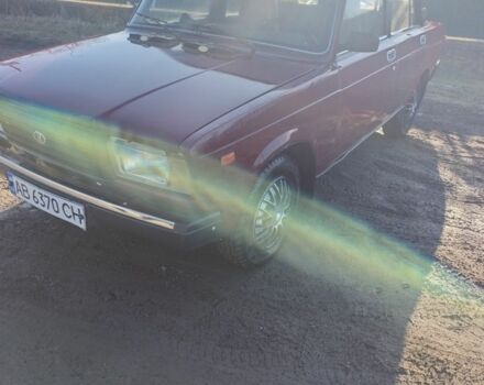 Красный ВАЗ 2107, объемом двигателя 1.5 л и пробегом 125 тыс. км за 875 $, фото 1 на Automoto.ua