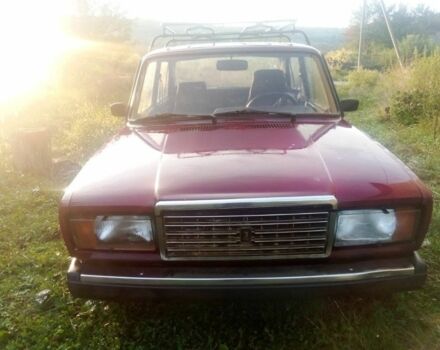 Червоний ВАЗ 2107, об'ємом двигуна 1.57 л та пробігом 100 тис. км за 475 $, фото 1 на Automoto.ua