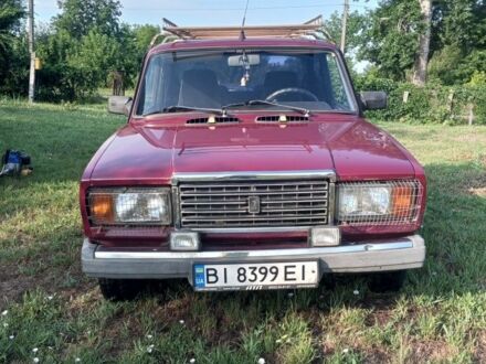 Красный ВАЗ 2107, объемом двигателя 1.6 л и пробегом 101 тыс. км за 1181 $, фото 1 на Automoto.ua