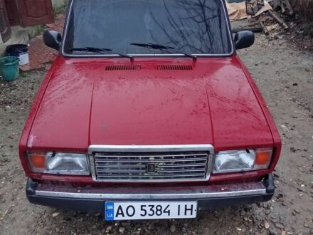 Червоний ВАЗ 2107, об'ємом двигуна 1.6 л та пробігом 1 тис. км за 710 $, фото 1 на Automoto.ua