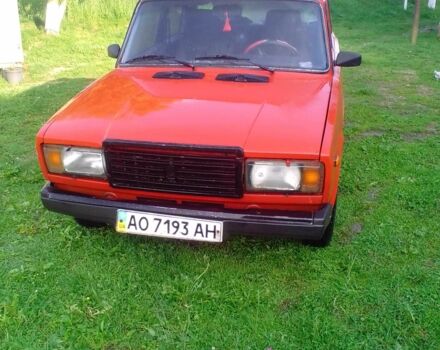 Красный ВАЗ 2107, объемом двигателя 1.3 л и пробегом 100 тыс. км за 720 $, фото 1 на Automoto.ua