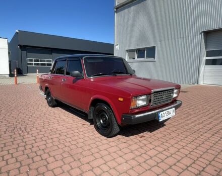 Красный ВАЗ 2107, объемом двигателя 1.5 л и пробегом 105 тыс. км за 959 $, фото 1 на Automoto.ua