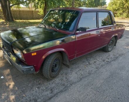 Червоний ВАЗ 2107, об'ємом двигуна 1.5 л та пробігом 177 тис. км за 950 $, фото 1 на Automoto.ua