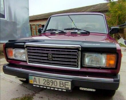 Червоний ВАЗ 2107, об'ємом двигуна 1.5 л та пробігом 123 тис. км за 650 $, фото 1 на Automoto.ua