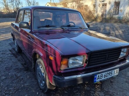 Червоний ВАЗ 2107, об'ємом двигуна 1.6 л та пробігом 147 тис. км за 1750 $, фото 1 на Automoto.ua