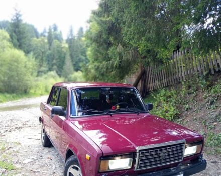 Червоний ВАЗ 2107, об'ємом двигуна 1.6 л та пробігом 86 тис. км за 900 $, фото 1 на Automoto.ua
