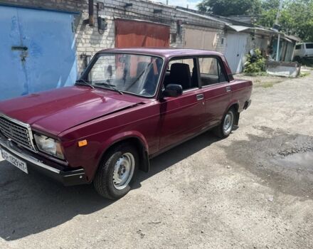 Красный ВАЗ 2107, объемом двигателя 1.6 л и пробегом 37 тыс. км за 1700 $, фото 1 на Automoto.ua