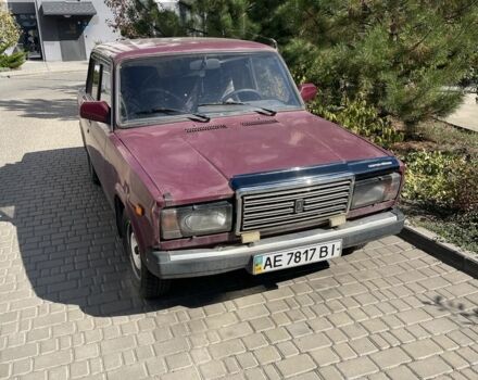 Красный ВАЗ 2107, объемом двигателя 1.6 л и пробегом 205 тыс. км за 1203 $, фото 1 на Automoto.ua