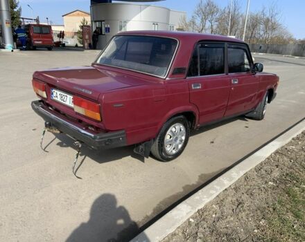 Красный ВАЗ 2107, объемом двигателя 1.6 л и пробегом 150 тыс. км за 1150 $, фото 1 на Automoto.ua