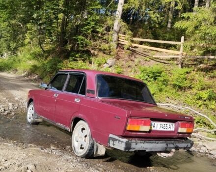 Красный ВАЗ 2107, объемом двигателя 1 л и пробегом 10 тыс. км за 1209 $, фото 1 на Automoto.ua