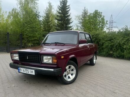 ВАЗ 2107 2003 в Миргороде на Automoto.ua Красный ВАЗ 2107, объемом двигателя 1.6 л и пробегом 200 тыс. км за 1800 $, фото 1 на Automoto.ua