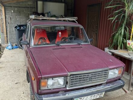 Красный ВАЗ 2107, объемом двигателя 0 л и пробегом 76 тыс. км за 1000 $, фото 1 на Automoto.ua