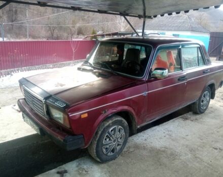 Червоний ВАЗ 2107, об'ємом двигуна 1.6 л та пробігом 110 тис. км за 505 $, фото 1 на Automoto.ua