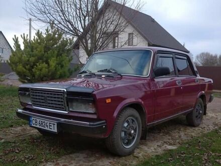 Красный ВАЗ 2107, объемом двигателя 1.45 л и пробегом 20 тыс. км за 2750 $, фото 1 на Automoto.ua