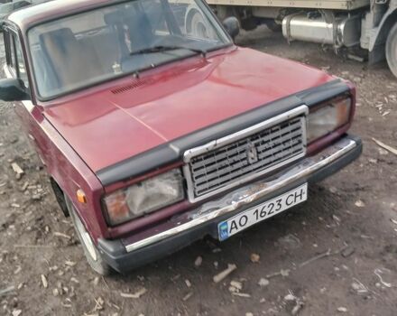 Червоний ВАЗ 2107, об'ємом двигуна 1.6 л та пробігом 300 тис. км за 450 $, фото 1 на Automoto.ua