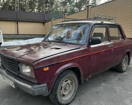 Красный ВАЗ 2107, объемом двигателя 1.6 л и пробегом 200 тыс. км за 750 $, фото 1 на Automoto.ua