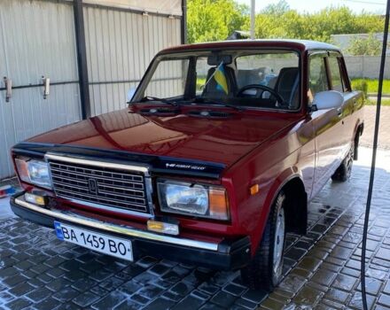 Красный ВАЗ 2107, объемом двигателя 1.5 л и пробегом 64 тыс. км за 1600 $, фото 1 на Automoto.ua