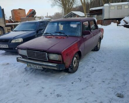 Красный ВАЗ 2107, объемом двигателя 0 л и пробегом 100 тыс. км за 348 $, фото 1 на Automoto.ua