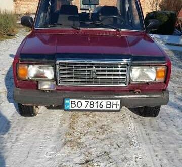 ВАЗ 2107 2004 у Тернополі на Automoto.ua Червоний ВАЗ 2107, об'ємом двигуна 1.45 л та пробігом 69 тис. км за 917 $, фото 1 на Automoto.ua