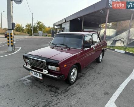 Червоний ВАЗ 2107, об'ємом двигуна 1.45 л та пробігом 65 тис. км за 750 $, фото 1 на Automoto.ua