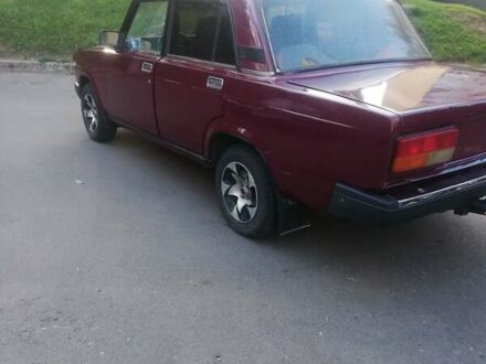 Червоний ВАЗ 2107, об'ємом двигуна 1.5 л та пробігом 85 тис. км за 1700 $, фото 1 на Automoto.ua