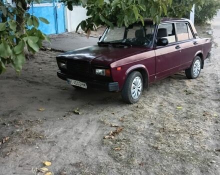 Червоний ВАЗ 2107, об'ємом двигуна 1.5 л та пробігом 113 тис. км за 601 $, фото 1 на Automoto.ua