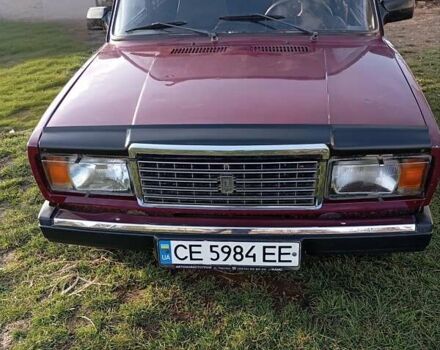 Красный ВАЗ 2107, объемом двигателя 1.5 л и пробегом 100 тыс. км за 1100 $, фото 1 на Automoto.ua