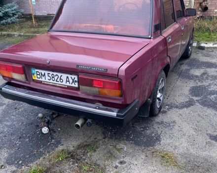 Червоний ВАЗ 2107, об'ємом двигуна 1.5 л та пробігом 150 тис. км за 800 $, фото 1 на Automoto.ua