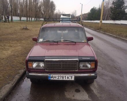 Червоний ВАЗ 2107, об'ємом двигуна 1.6 л та пробігом 120 тис. км за 1000 $, фото 1 на Automoto.ua