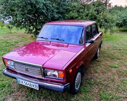 Червоний ВАЗ 2107, об'ємом двигуна 1.5 л та пробігом 129 тис. км за 1100 $, фото 1 на Automoto.ua